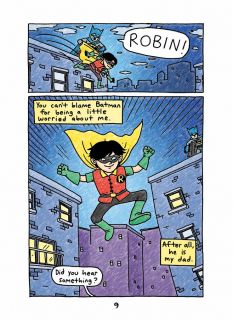 Batman i Robin i Howard - plansze