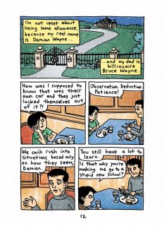 Batman i Robin i Howard - plansze