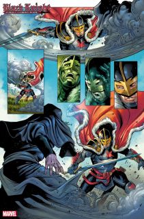 Black Knight: Curse of the Ebony Blade #1 - plansze