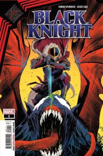 King in Black: Black Knight #1 - okładka
