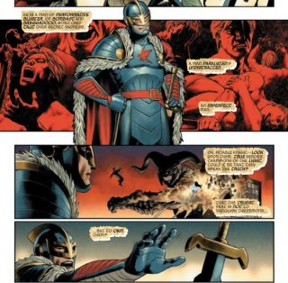 King in Black: Black Knight #1 - plansze