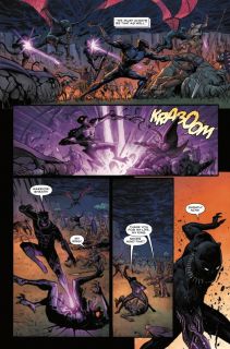 King in Black: Black Panther #1 - plansze