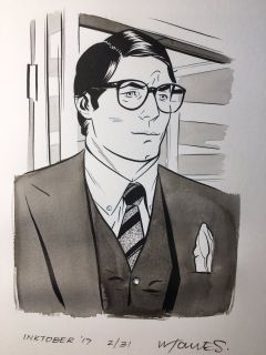Superman - wcześniejsze prace Torresa zainspirowane filmem Richarda Donnera (najprawdopodobniej nie będą użyte w komiksie)