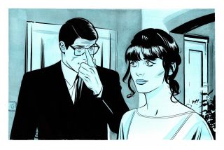 Superman - wcześniejsze prace Torresa zainspirowane filmem Richarda Donnera (najprawdopodobniej nie będą użyte w komiksie)