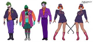 Batman'89 - szkice koncepcyjne