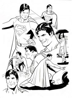 Superman'78 - szkice koncepcyjne