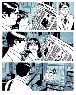 Superman'78 - szkice koncepcyjne