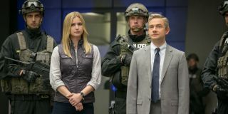 Dla kogo mogą pracować Falcon i Zimowy Żołnierz? Teorii na ten temat jest przynajmniej kilka; może to być działające w ukryciu i przechodzące ogromne zmiany S.H.I.E.L.D. lub znane z „WandaVision” S.W.O.R.D. Najprawdopodobniejszą opcją jest jednak Joint Counter Terrorist Centre, specjalna komórka antyterrorystyczna w obrębie CIA, na której czele stał wcześniej m.in. Everett Ross (dla tej organizacji pracowała również Sharon Carter). To właśnie ta grupa uwięziła Barona Zemo w filmie „Wojna bohaterów”. 