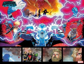 Guardians of the Galaxy #13-15 - materiały promocyjne