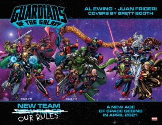 Guardians of the Galaxy #13-15 - materiały promocyjne