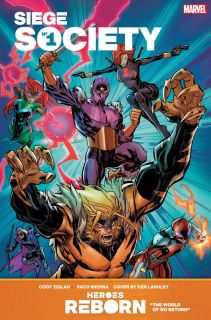 Heroes Reborn: Siege Society #1 - okładka
