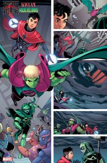 King in Black: Wiccan and Hulkling #1 - plansze