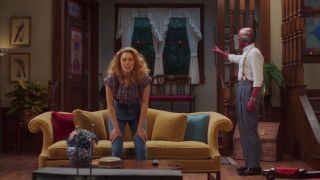 W trakcie kłótni z Wandą Vision zauważa, że w Westview nie ma żadnych innych dzieci. Jest to o tyle zastanawiające, że w drugim odcinku podczas spotkania mieszkańców miasteczka wielokrotnie o nich wspominano w ramach przywoływania hasła „For the children!”.  