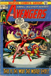 Monica budzi się w pokoju o numerze 104. W komiksowym zeszycie „Avengers #104” Mściciele i X-Meni połączyli siły w walce z Sentinelami. Co ciekawe, ci ostatni wcześniej umieścili Wandę Maximoff w specjalnej maszynie, która miała doprowadzić do świetlnego wybuchu. Ten ostatni powinien w konsekwencji doprowadzić do zniszczenia genu X i… sterylizacji ludzi. 