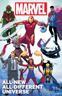 Tytuł odcinka to “All-New Halloween Spooktacular!”; przypomnijmy, że „All-New” to nazwa wielu komiksowych serii Marvela.