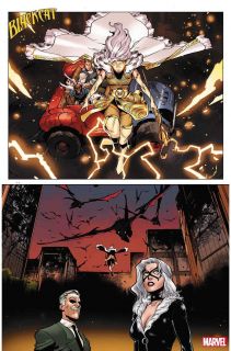 King in Black: Black Cat #3 - plansze