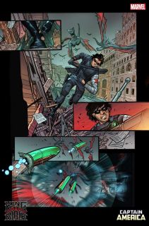 King in Black: Captain America #1 - plansza