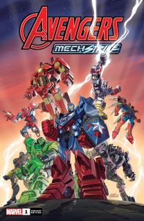 Avengers: Mech Strike #1 - okładka alternatywna
