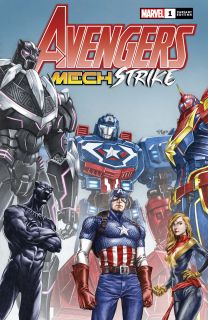Avengers: Mech Strike #1 - okładka alternatywna