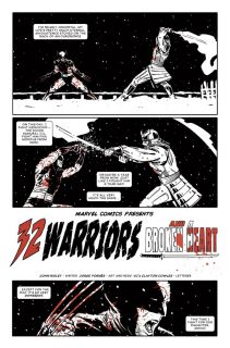Wolverine: Black, White & Blood #3 - plansze