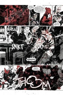 Wolverine: Black, White & Blood #3 - plansze
