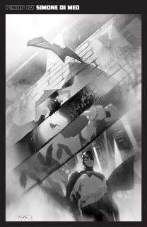 Batman: Black and White #4 - materiały promocyjne