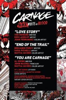 Carnage: Black, White & Blood #1 - plansze