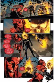 King in Black: Ghost Rider #1 - plansze