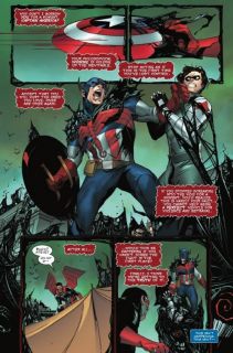 King in Black: Captain America #1 - plansze