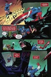 King in Black: Captain America #1 - plansze