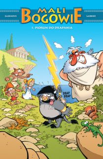  Mali bogowie. Tom 1. Piorun do drapania - okładka