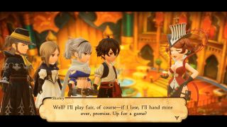Bravely Default 2 - screeny z gry