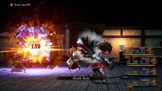 Bravely Default 2 - screeny z gry