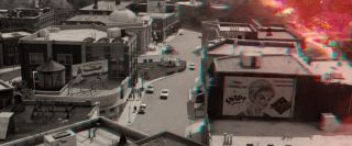 W trakcie powoływania Hexu do istnienia zmienia się reklama na jednym z billboardów – ręczniki papierowe firmy Super stają się ręcznikami papierowymi Lagos, tymi samymi, które widzieliśmy już w jednej z reklam. 