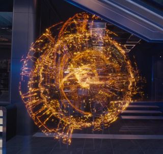 Vision mówi, że „był głosem bez ciała” – to nawiązanie do znanego z MCU Jarvisa, programu komputerowego stworzonego przez Tony’ego Starka.