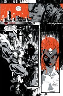 Wolverine: Black, White, and Blood #4 - plansze