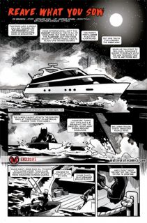 Wolverine: Black, White, and Blood #4 - plansze