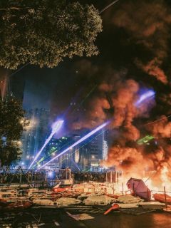 To nie mroczna, dystopijna przyszłość, a protesty we współczesnym Hong Kongu