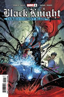Black Knight: Curse of the Ebony Blade #2 - okładka