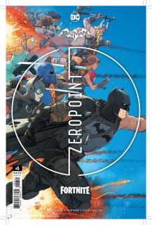 Batman/Fortnite: Zero Point #4 - okładka