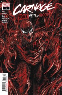 Carnage: Black, White, and Blood #2 - okładka