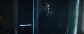 W czasie tej samej sceny słyszymy temat muzyczny znany już z „Wojny bohaterów”; jego autorem jest kompozytor Henry Jackman. 