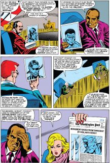 Bradley przekonuje, że nikt nie pozwoli na to, by Kapitanem Ameryką została osoba czarnoskóra. Co ciekawe, w świecie komiksów czarnoskóry członek komisji mającej wybrać nowego Capa stwierdził: „Wątpię, by ten kraj był gotowy na czarnoskórego Kapitana Amerykę”. 