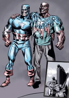 Warto przypomnieć, że w serii komiksowej „Truth: Red, White, and Black” ze scenariuszem Roberta Moralesa to Steve Rogers ostatecznie oddał honor Bradleyowi, przychodząc do jego domu. 