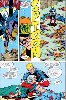 W komiksach John Walker zaczął zabijać nie po śmierci Battlestara, a po dowiedzeniu się, że życie stracili jego rodzice.