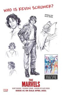 Marvels #1 - szkic