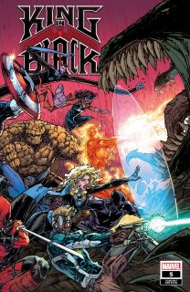 King in Black #5 - okładka alternatywna