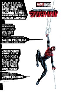 Miles Morales: Spider-Man #25 - okładka alternatywna