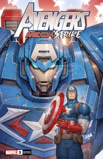 Avengers: Mech Strike #3 - okładka alternatywna