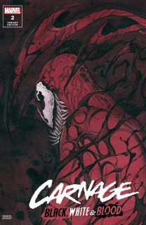 Carnage: Black, White, and Blood #2 - okładka alternatywna